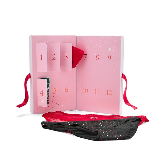 Victoria's Secret 12-Pack Bikini Panties Holiday Advent Calendar Medium NEW - Picture 2 of 3